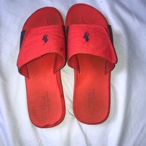 Polo Ralph Lauren Red Size 12 Slides